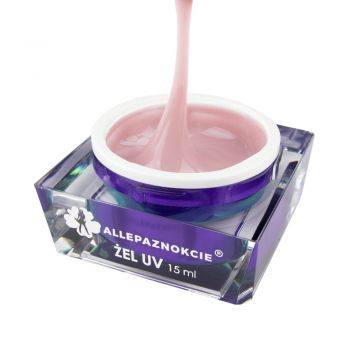 Gel UV Constructie- Perfect French Milkshake 15 ml Allepaznokcie de firma original