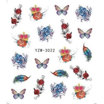 Tatuaj decor unghii YZW-3022