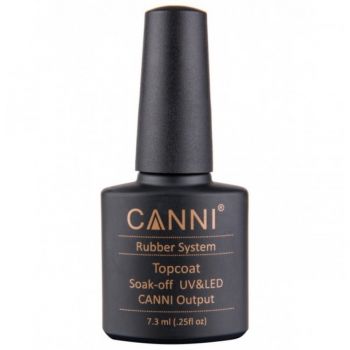 Top coat rubber canni 7,3ml (lucios)