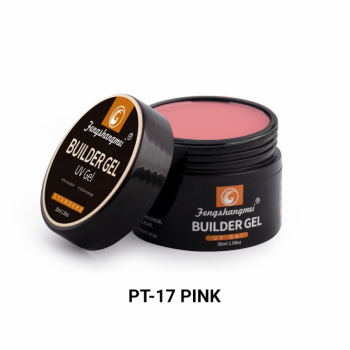 Fsm gel uv constructie 17- pink 50 gr - pt-17