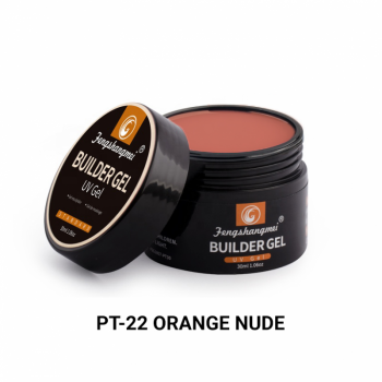 Fsm gel uv constructie 22- orange nude 50 gr - pt-22 ieftin