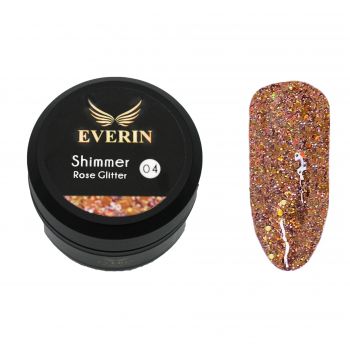 Gel color Shimmer Rose Glitter Everin 5ml- 04 - SRG-01