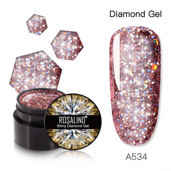 Shiny diamond color gel a534