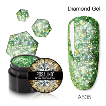 Shiny diamond color gel a535