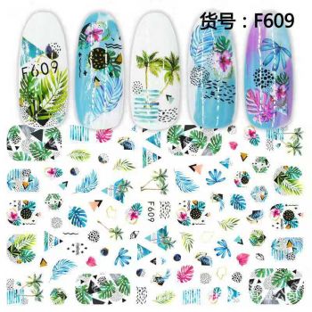 Sticker decor unghii f609