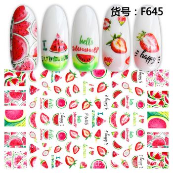 Sticker decor unghii f645