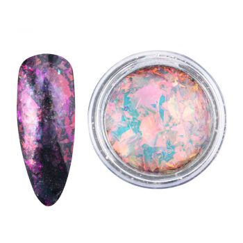 Fulgi decor unghii holographic Galaxy- GF-05