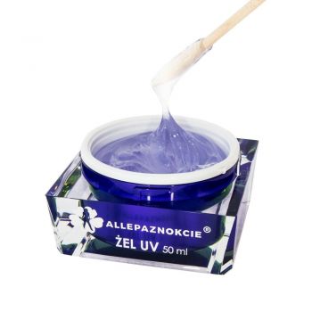 Gel UV Constructie Allepaznokcie - Jelly Clear Glass 15 ml - JCG50