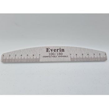 Set 10 buc. pila unghii semiluna Everin 100/180- model 3 de firma original