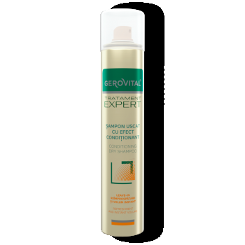 Șampon Uscat - Remprospătare Rapidă Pentru Scalp Cu Exces De Sebum, Gerovital Tratament Expert, 200 Ml