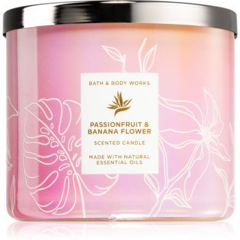 Bath & Body Works Passionfruit & Banana Flower lumânare parfumată