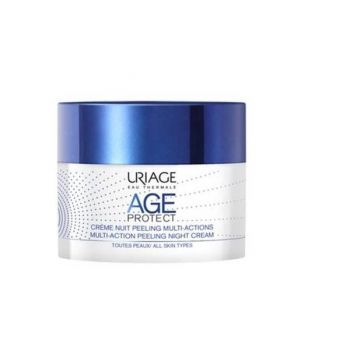 Crema de noapte Uriage Age Protect Peeling Antiaging, 50 ml