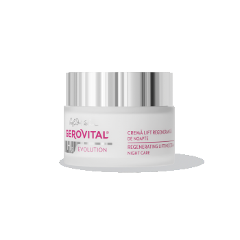 Cremă Lift Regenerantă De Noapte  Acțiune Anti-age și Nutriție Intensă, Gerovital H3 Evolution, 50 Ml