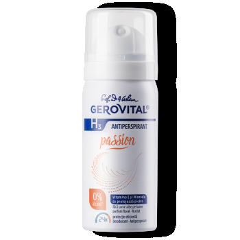 Deodorant Antiperspirant Gerovital H3 - Passion 40 Ml