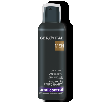 Deodorant Antiperspirant Total Control 150 Ml, Gerovital Men
