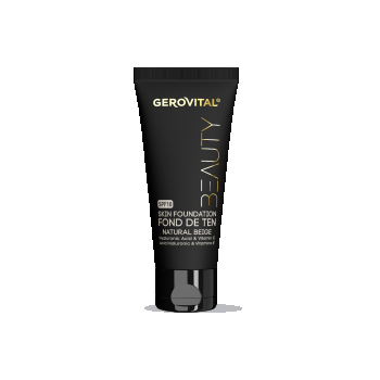 Fond De Ten Cu Acid Hialuronic și Vitamina E, Gerovital Beauty, 30 Ml