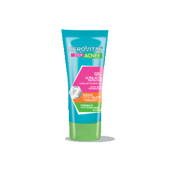 Gel Ultra-activ Pentru Acneea De Pe Corp, Gerovital Stop Acnee, 50 Ml