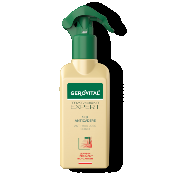 Ser Leave-in Anticădere - ntărește Rădăcina și Reduce Căderea Părului, Gerovital Tratament Expert, 150 Ml