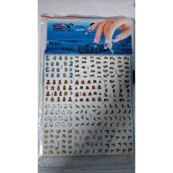 Tatuaj sticker unghii, Global Fashion, Multicolor, 519-530