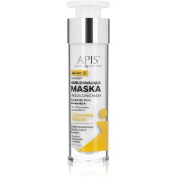 Apis Natural Cosmetics Ceramide Power cremă-mască de noapte regeneratoare cu ceramide