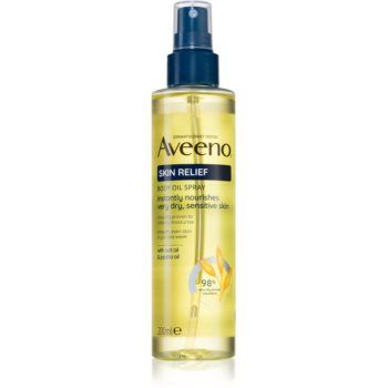 Aveeno Skin Relief Body Oil Spray spray cu ulei pentru corp