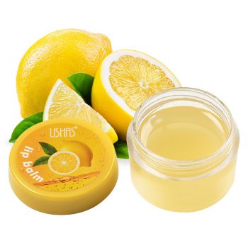 Balsam de buze Ushas Lip Balm, Lemon ieftin