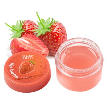 Balsam de buze Ushas Lip Balm, Strawberry