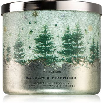 Bath & Body Works Balsam & Firewood lumânare parfumată