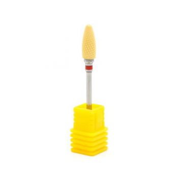 Bit ceramica, Global Fashion, forma flacara,F Flame ST(c), Galben
