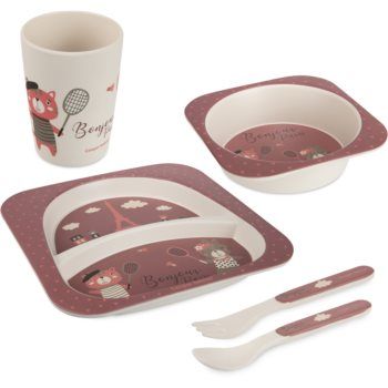 canpol babies Bonjour Paris Set serviciu de masă pentru copii