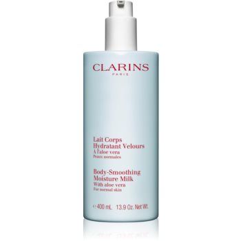 Clarins Body-Smoothing Moisture Milk with Aloe Vera loțiune de corp hidratantă cu aloe vera