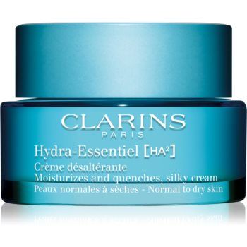 Clarins Hydra-Essentiel [HA²] Silky Cream Crema de zi pentru fermitate si hidratare cu acid hialuronic