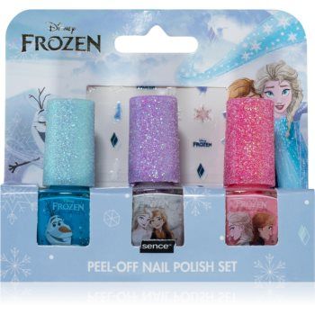 Disney Frozen Peel-off Nail Polish Set set de lacuri de unghii pentru copii