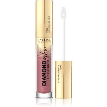 Eveline Cosmetics Diamond Glow Luciu de Buze sclipitor cu acid hialuronic ieftin