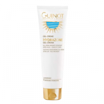 Gel calmant dupa expunerea la soare pentru fata si corp Guinot Hydrazone Gel Creme After Sun Care 150ml