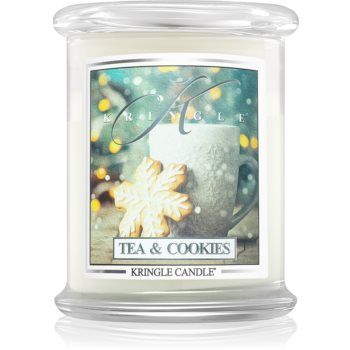 Kringle Candle Tea & Cookies lumânare parfumată