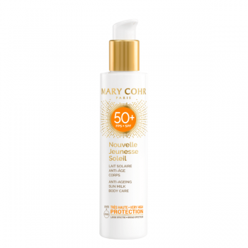 Lotiune de corp cu protectie solara Mary Cohr Nouvelle Jeunesse Soleil Lait Solaire Anti-Age Corps SPF50 150ml