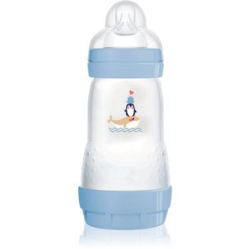 MAM Anti-Colic Bottle Blue biberon pentru sugari MAM Anti-Colic Bottle Blue biberon pentru sugari