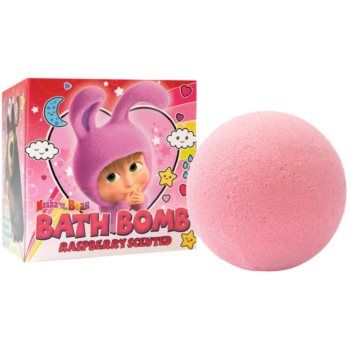 Masha & The Bear Magic Bath Bath Bomb bile eferverscente pentru baie pentru copii