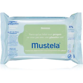 Mustela Bébé Cleansing Wipes Șervețele umede pentru copii