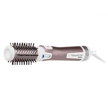 Perie rotativa Rowenta Brush Activ' Premium Care CF9540  1000W  2 trepte  2 viteze  ionizare  2 perii  Cashmere Keratin   înveliş ceramic  roz