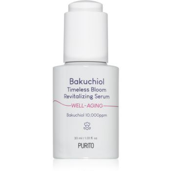 Purito Timeless Bloom Bakuchiol Serum ser revitalizant pentru a restabili fermitatea pielii