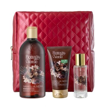 Set cadou ingrijire delicata corp, cu aroma de vanilie neagra