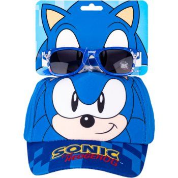 Sonic the Hedgehog Set Cap & Sunglasses set pentru copii