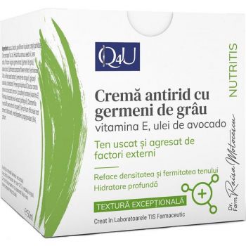 Crema Antirid cu Germeni de Grau Tis Farmaceutic, 50 ml