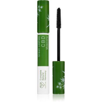 Dermacol Cannabis Great Lashes mascara hrănitor cu ulei de canepa