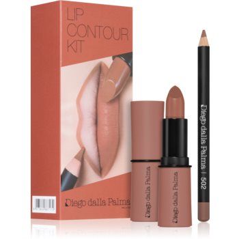 Diego dalla Palma Lip Contour Kit set îngrijire buze 502 MOU culoare