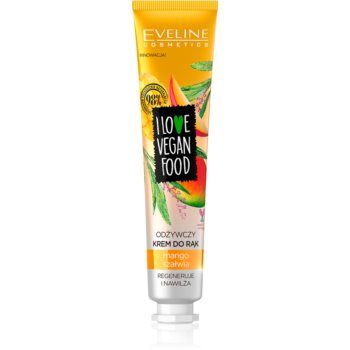 Eveline Cosmetics I Love Vegan Food cremă hrănitoare pentru mâini