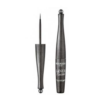 Eyeliner Bourjois Paris Liner Pinceau, nuanta 008 Noir Surrealiste, 2,5ml