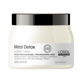 Masca de par - L'Oréal Professionnel Serie Expert Metal Detox, 500 ml